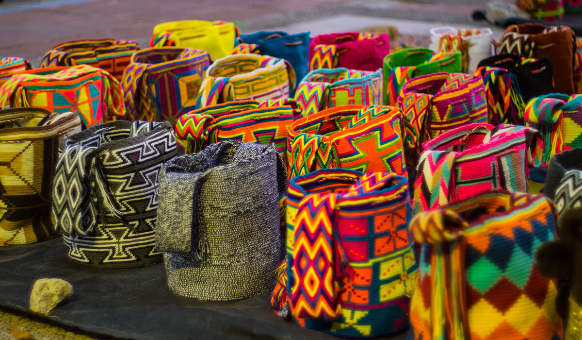 Wayuu bags, Riohacha, La Guajira
